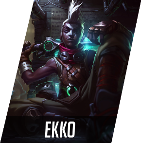 Ekko Champion Card