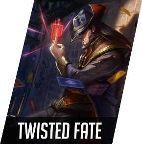 Twisted Fate Champion Card